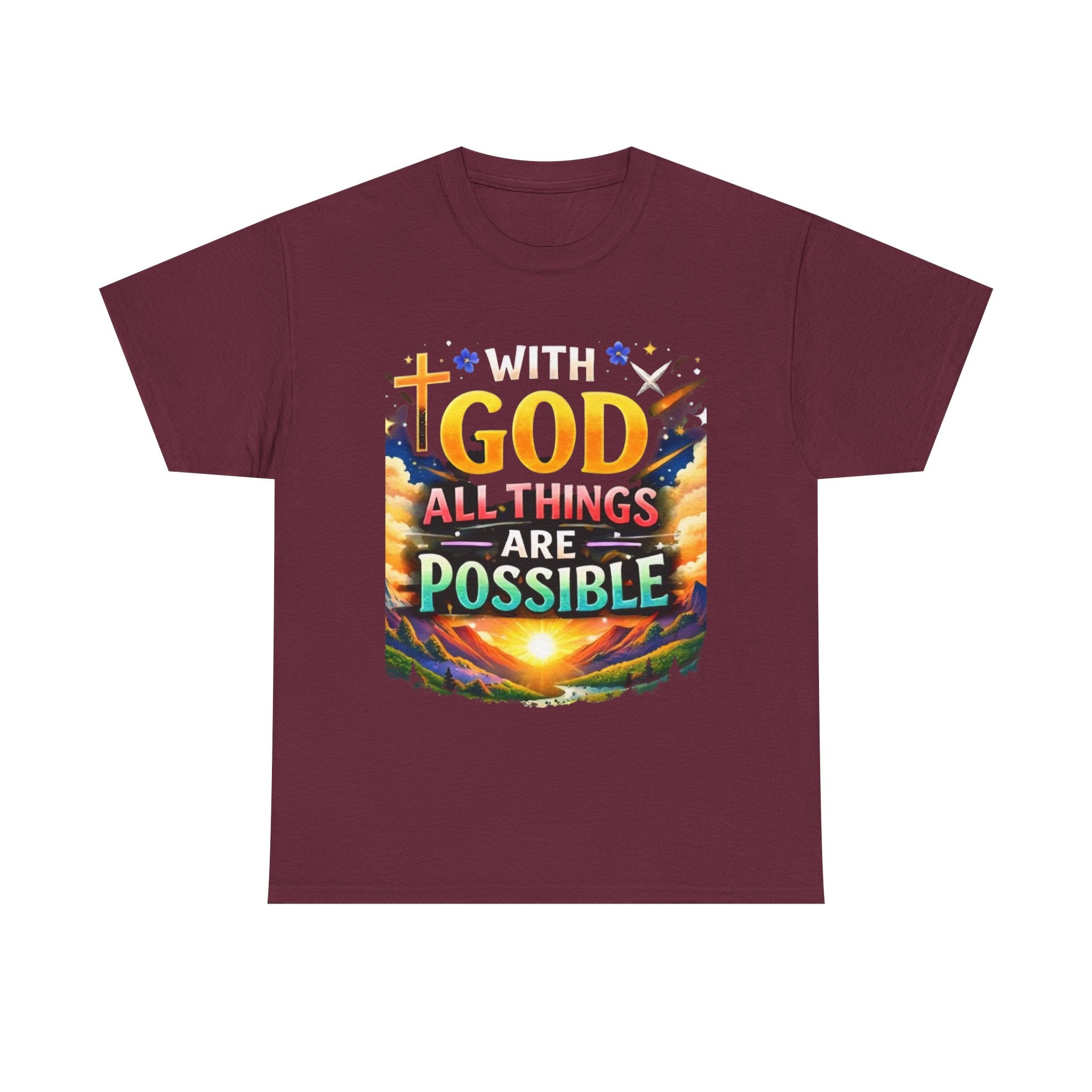 Inspirational Unisex Heavy Cotton Tee